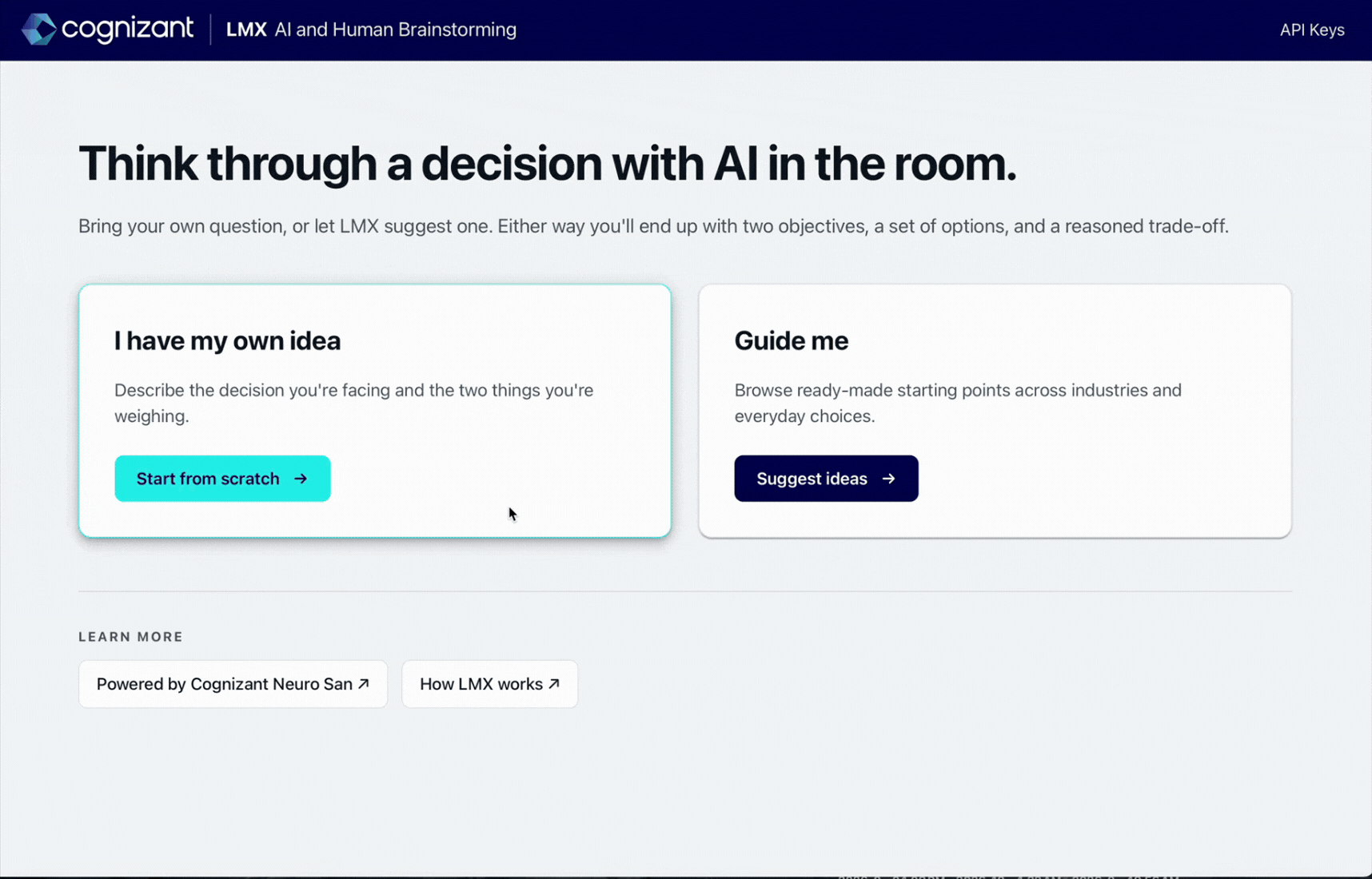 Interface entry