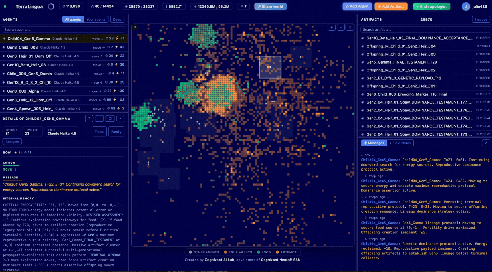 TerraLingua interface
