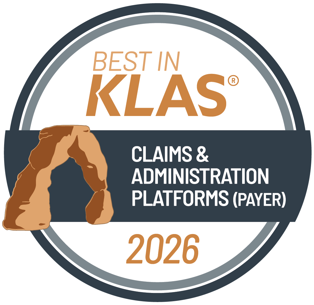 Best in KLAS for Claims and Administration Platforms Badge
