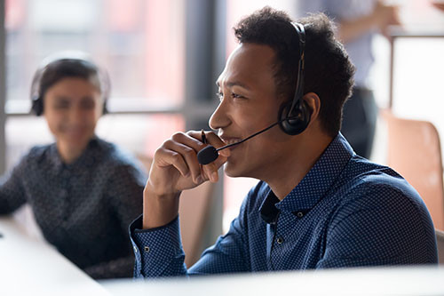 Call center agent