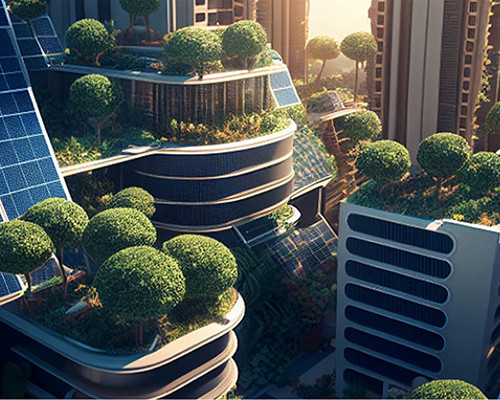 Group of people having a conversation