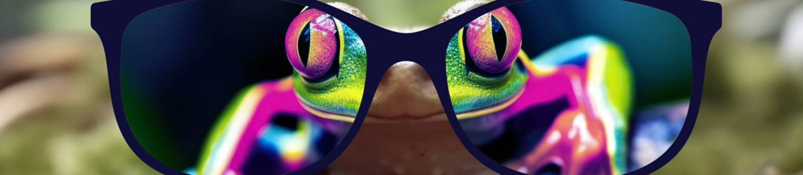 Frog with glasses1