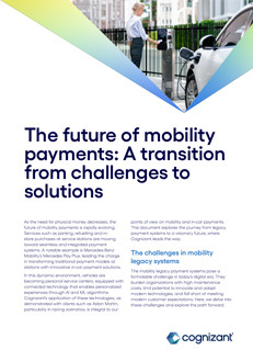 Future of Mobility Payments
