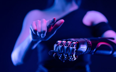 A robotic arm
