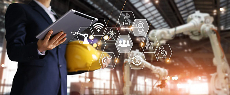 Person reading on ipad