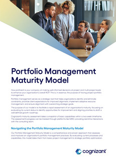 Portfolio Management Maturity Model