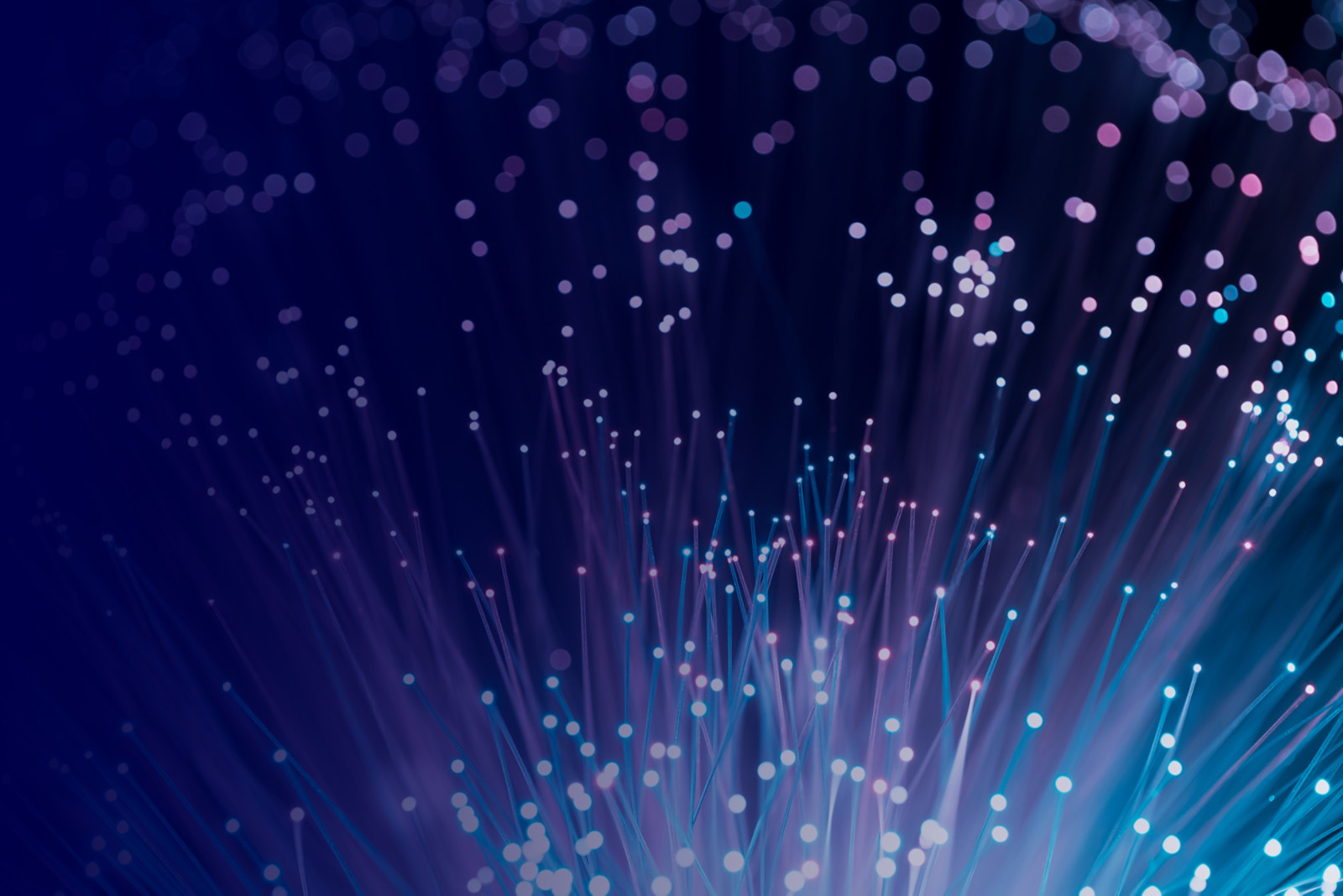 Fiber optics, abstract & blur background