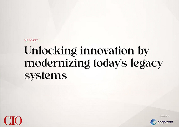 Screenshot of three presenters from a video podcast 