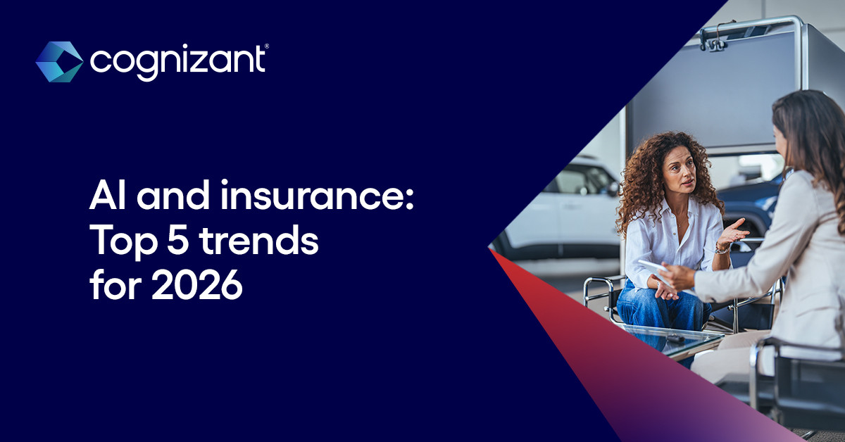 5 AI Trends Reshaping Insurance in 2026 | Cognizant