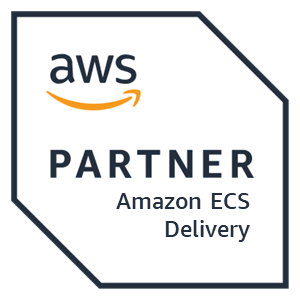Amazon ECS delivery badge
