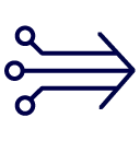ikon for strømlinjeforming av nettverk