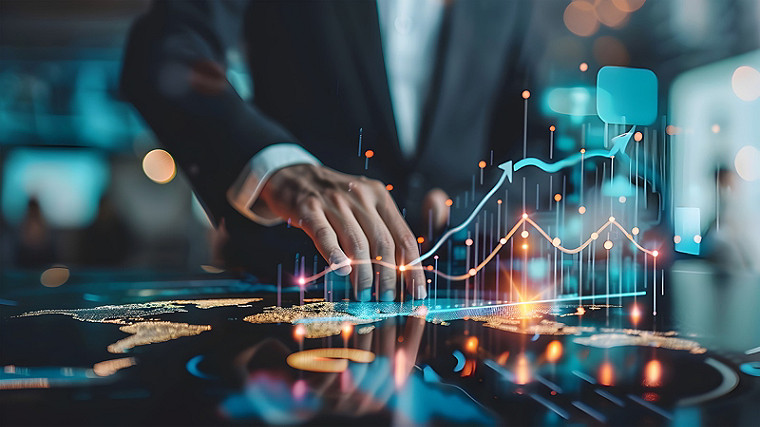 person looking at digital screens