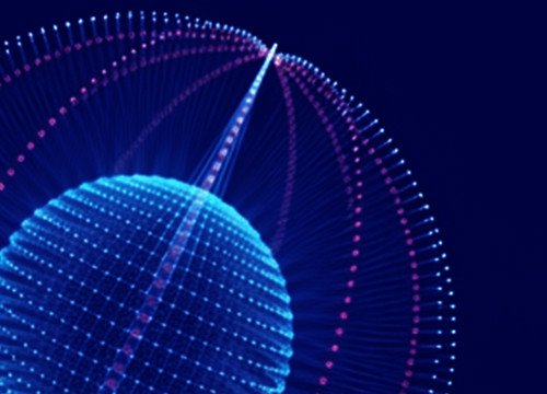 A digital globe within another digital globe