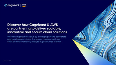 See how we are driving business value by leveraging AWS to accelerate app development, optimize costs and much more.