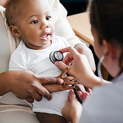 Gesundheitscheck für Baby