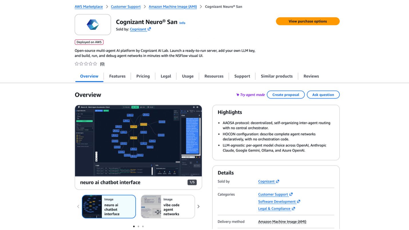 AWS marketplace
