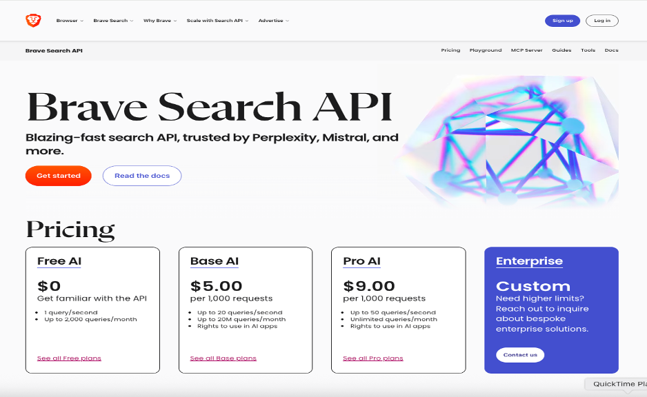 Brave Search API