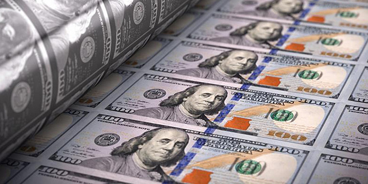 image displaying a stack of U.S. dollar