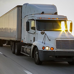 LKW auf der Autobahn