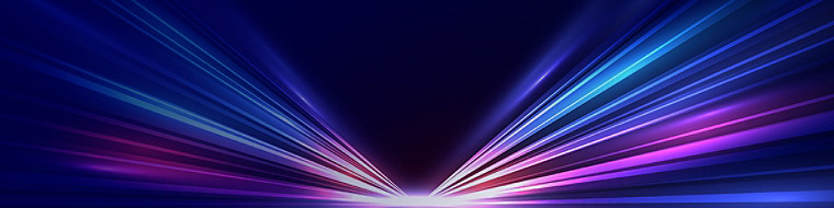 Abstract background showcasing dynamic light rays illuminating a colorful, blurred surface.