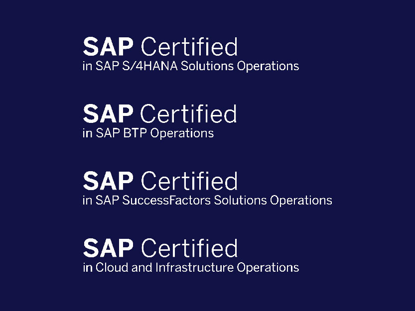 高知特通过了七项 SAP 全球认证