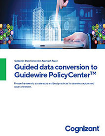 Conversion guidée des données dans Guidewire PolicyCenter™
