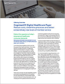 Cognizant® Digital Healthcare Payer