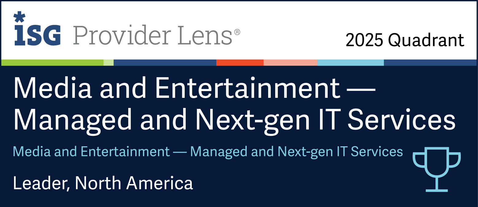 ISG names Cognizant a leader in media and entertainment