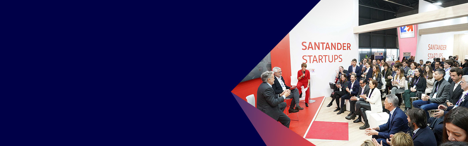 ceremonia de entrega de premios the Santander X Global Challenge | Transforming the Digital Economy