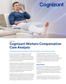cognizant workers compensation care analysis