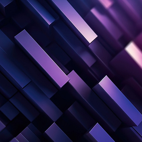Abstract image of purple blocks