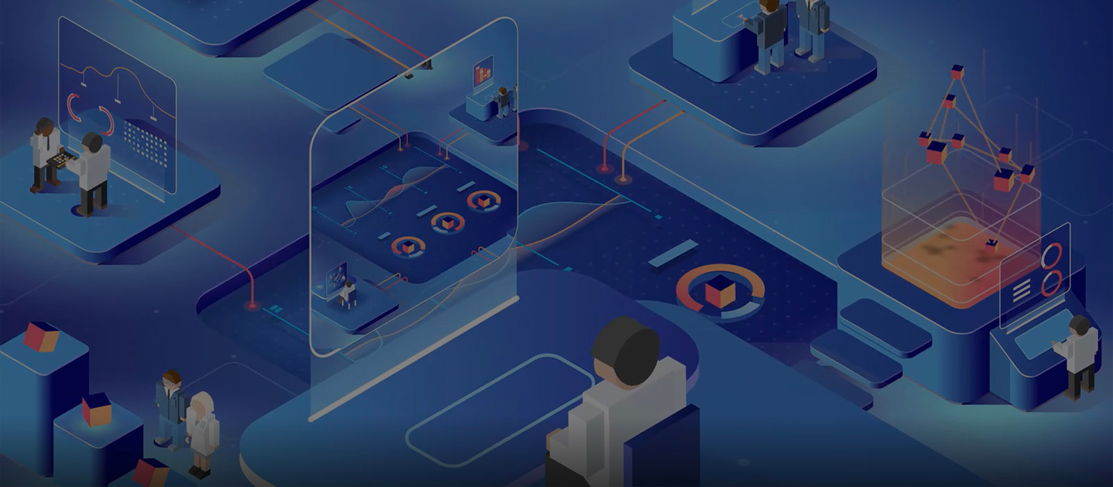 Graphical representation of an augmented data warehouse