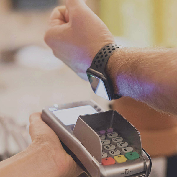 Making payments with a smart watch
