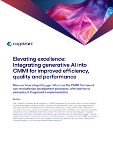 Elevating excellence report cover page