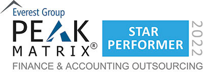 Logo d'Everest Group Peak Matrix – Externalisation Finance et comptabilité 2022