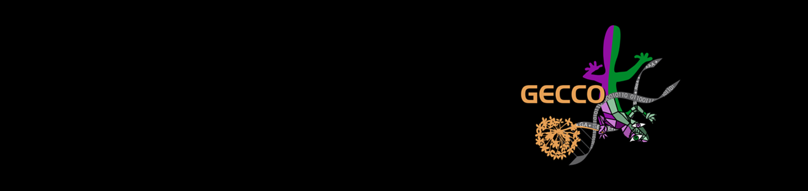 Black background with GECCO logo