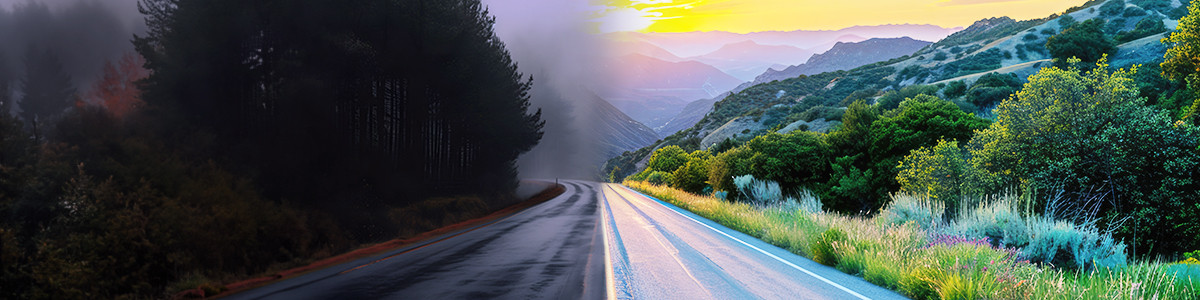 A road through nature