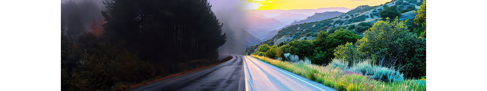 A road through nature