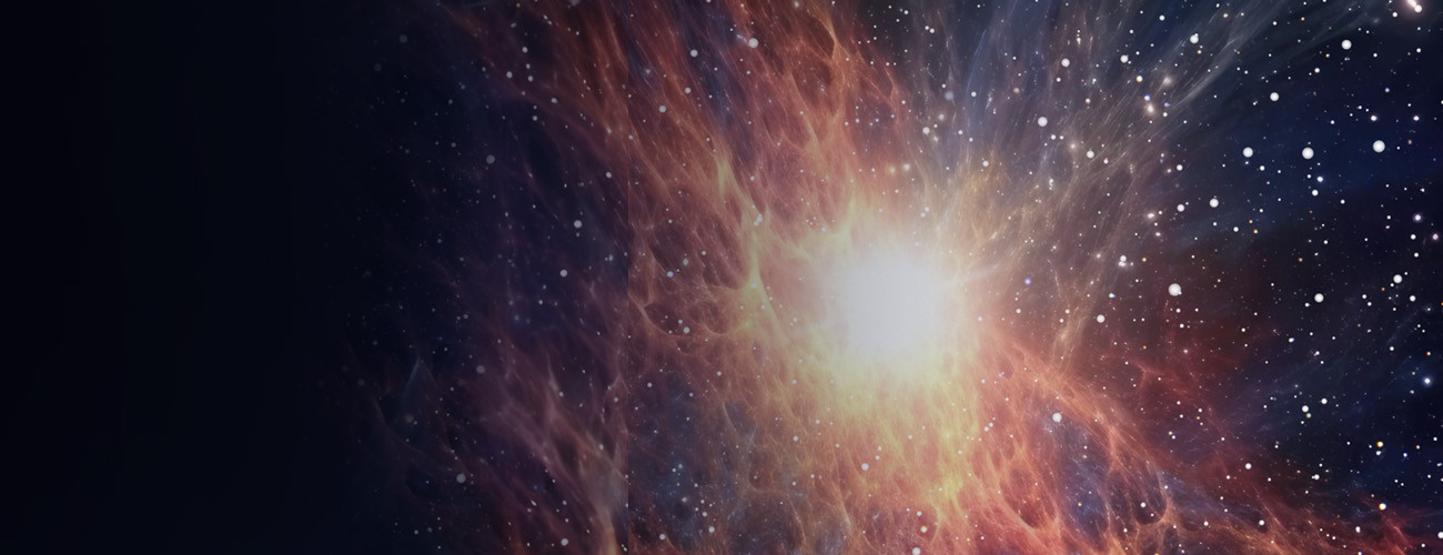 An abstarct image of the cosmos