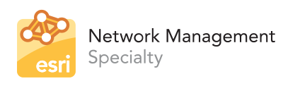 Logo de esri Network Management Specialty