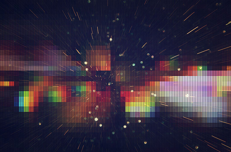 Test Screen Glitch Texture