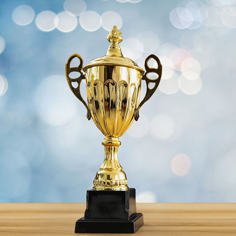 Gold trophy