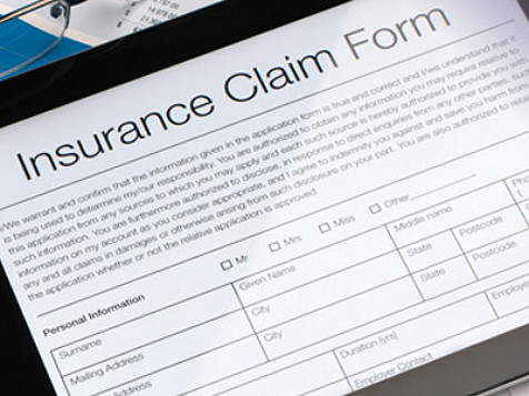 formulario de reclamación de seguro