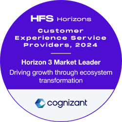 2024 HFS Customer Experience Horizon 3 Market Leader award