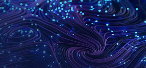 digital graphic swirls and lights background