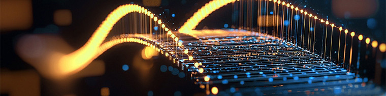 bridge of AI lights