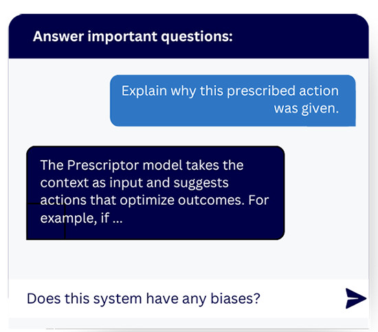Understand and trust the AI