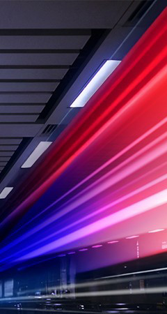 Electrician working on a panel