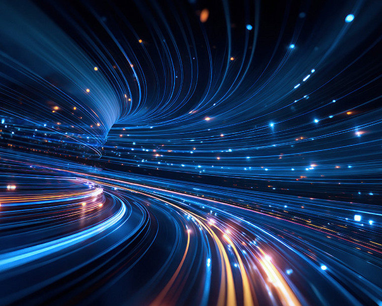 Digital lights trail