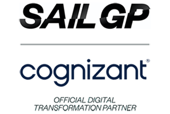 Logo del acuerdo entre SailGP y Cognizant